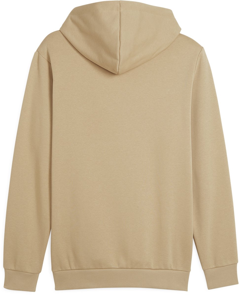 Hoodie met groot logo Beige