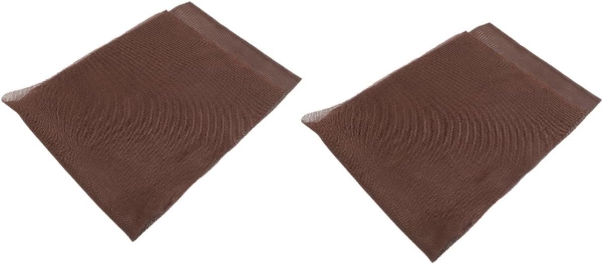 Luidsprekerdoek Set - Speaker Grill Stof - Bescherming Geluid - Ademend Mesh Materiaal - 148 x 52 cm - Koffie