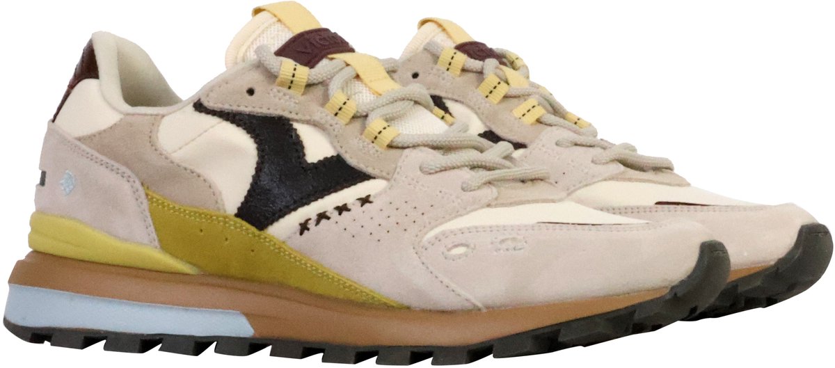 Lage leren sneakers
