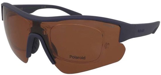 Polaroid PLD 7061/CI/S Matte blue 99/1/135 MAN Zonnebrillen — afbeelding 3