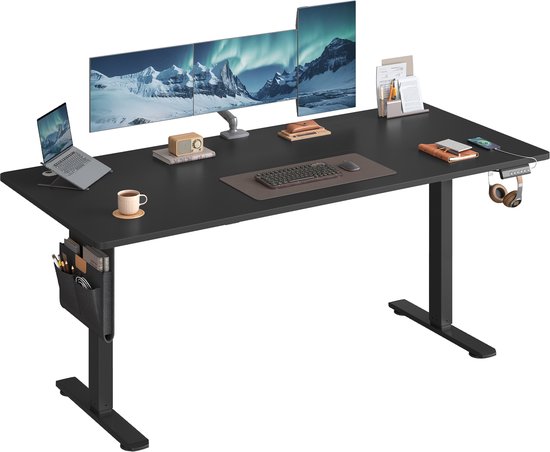 SONGMICS Zit-Sta Bureau Elektrisch (180 x 80 cm)