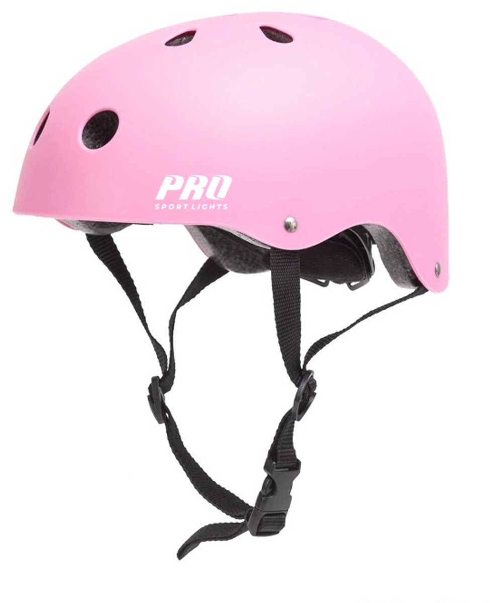 Fietshelm Kind Helm Meisjes Kinderhelm Skate Fiets Roze Pink Small