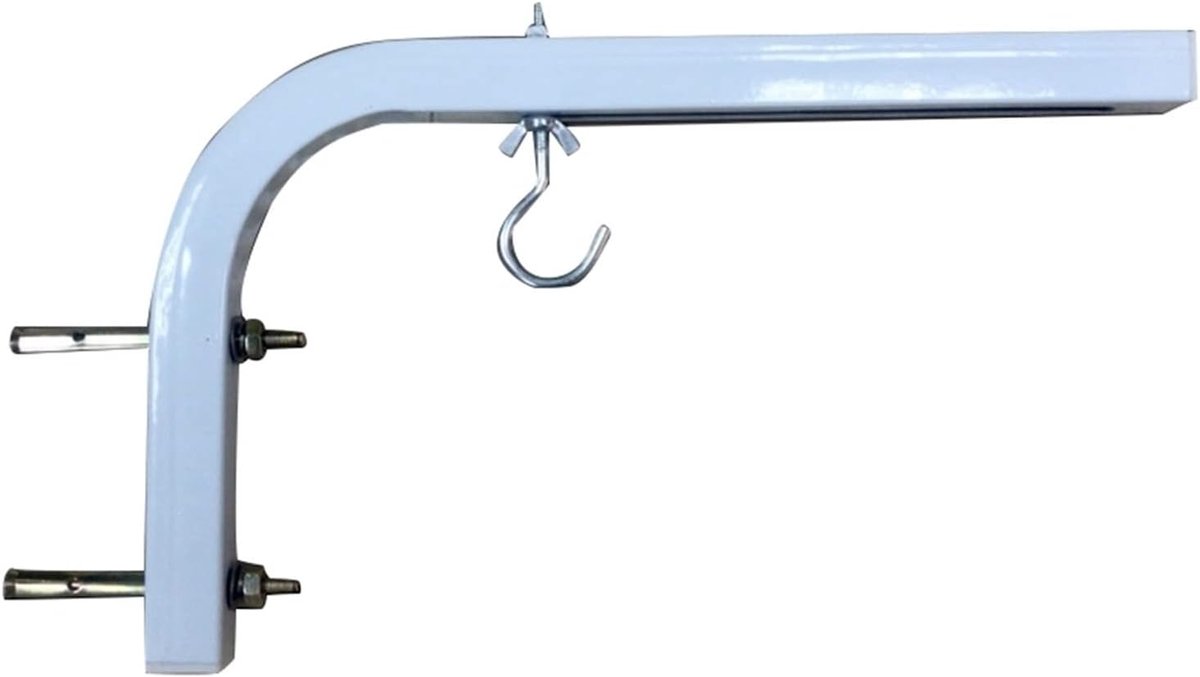 Projector Beugel - Projectiescherm Hanger - Plafond Bevestiging - Verstelbare L-vorm - Zilver