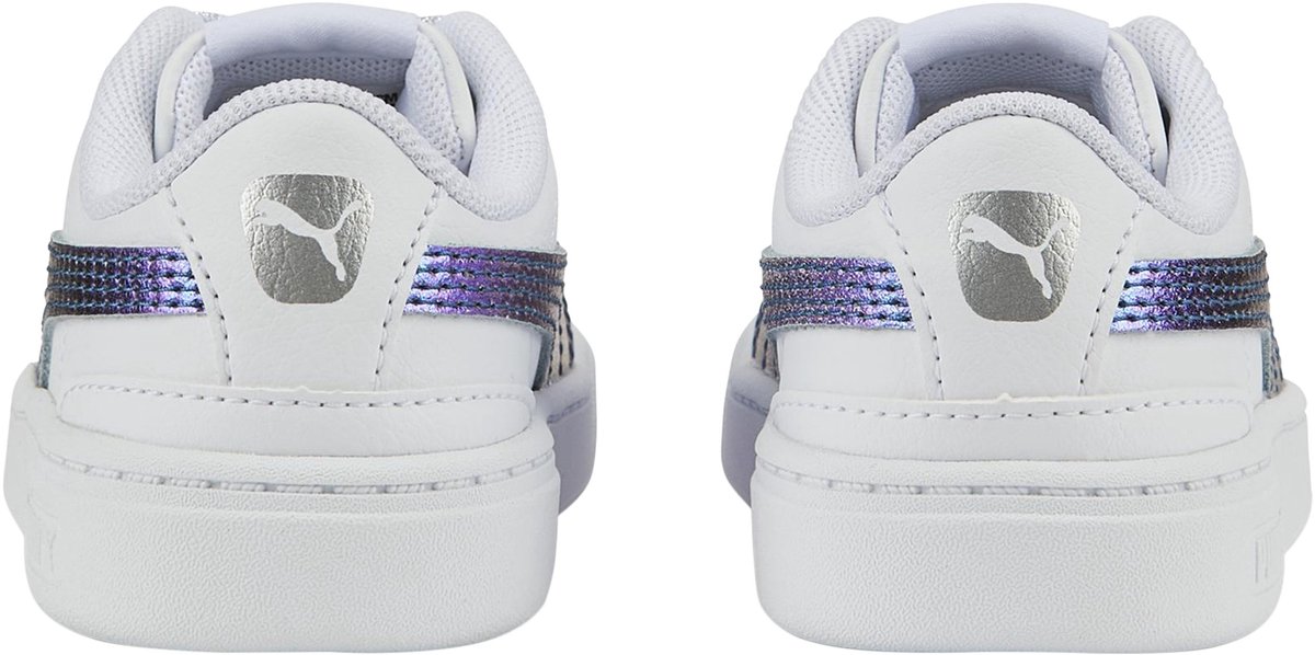 Leren sneakers voor kinderen Vikky Bioluminescence ACInf Wit