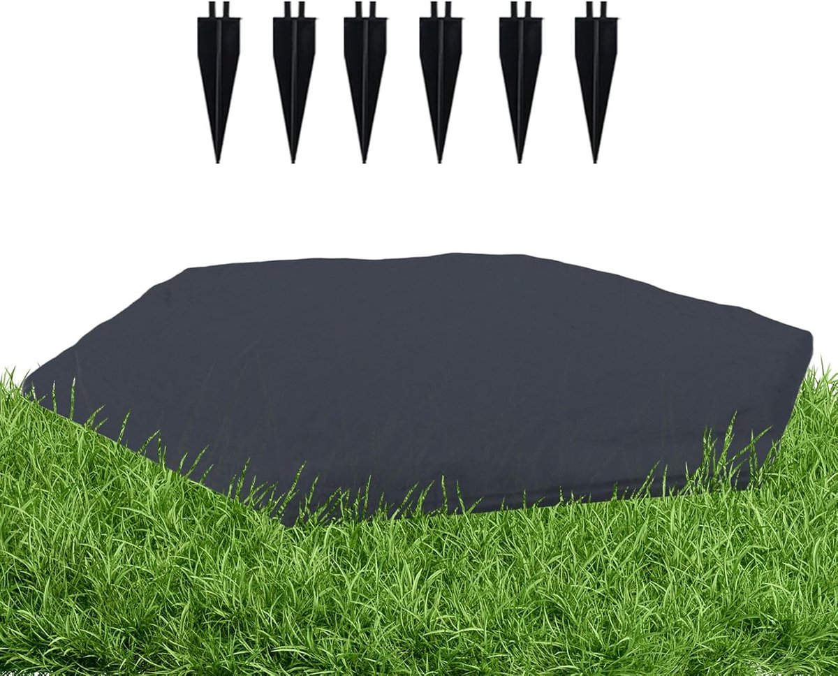 Tuin Stapstenen - Decoratieve Paden - Tuin Aankleding - Inclusief Grondpennen - Zeshoek 448 cm