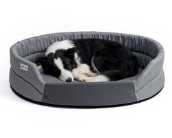 Peluvio Arita – Hondenmand Waterafstotend - Hondenbed Vlekbestendig – Maat L – Antislip Onderkant – Licht & Reisvriendelijk – Lage Instap Zonder Randen – Duurzaam Schuim – Geurarm & Makkelijk Schoon te Maken – Comfort voor Elke Hond
