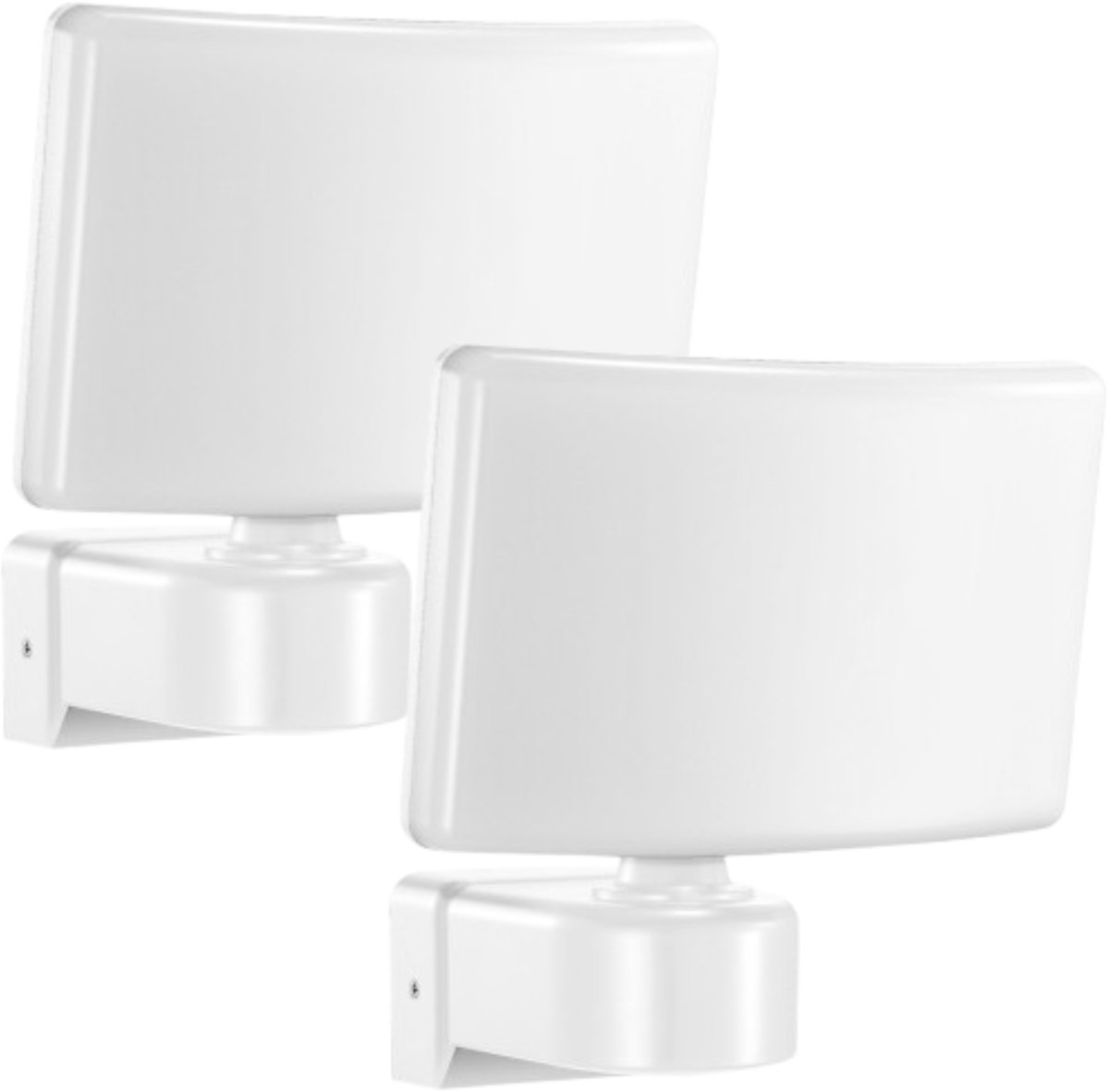 Set van 2 - Buitenlampen TOS - Tuinverlichting 4000K - Buitenverlichting met IP65 - Muurlamp 2200lm - Wandlamp buiten