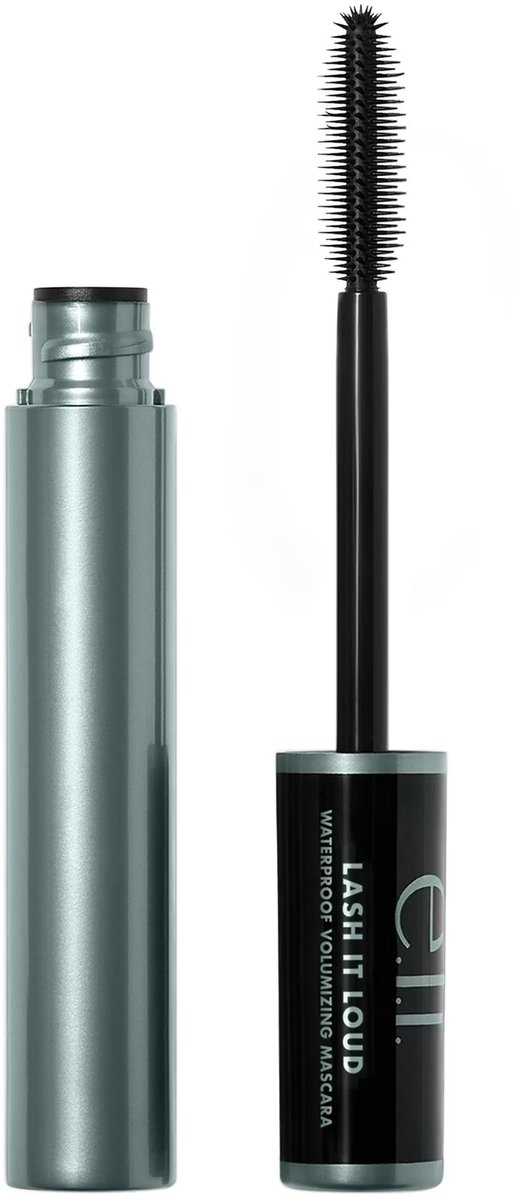 e.l.f. Lash It Loud Waterproof Mascara - Volume Mascara - Zwart - 9 ml