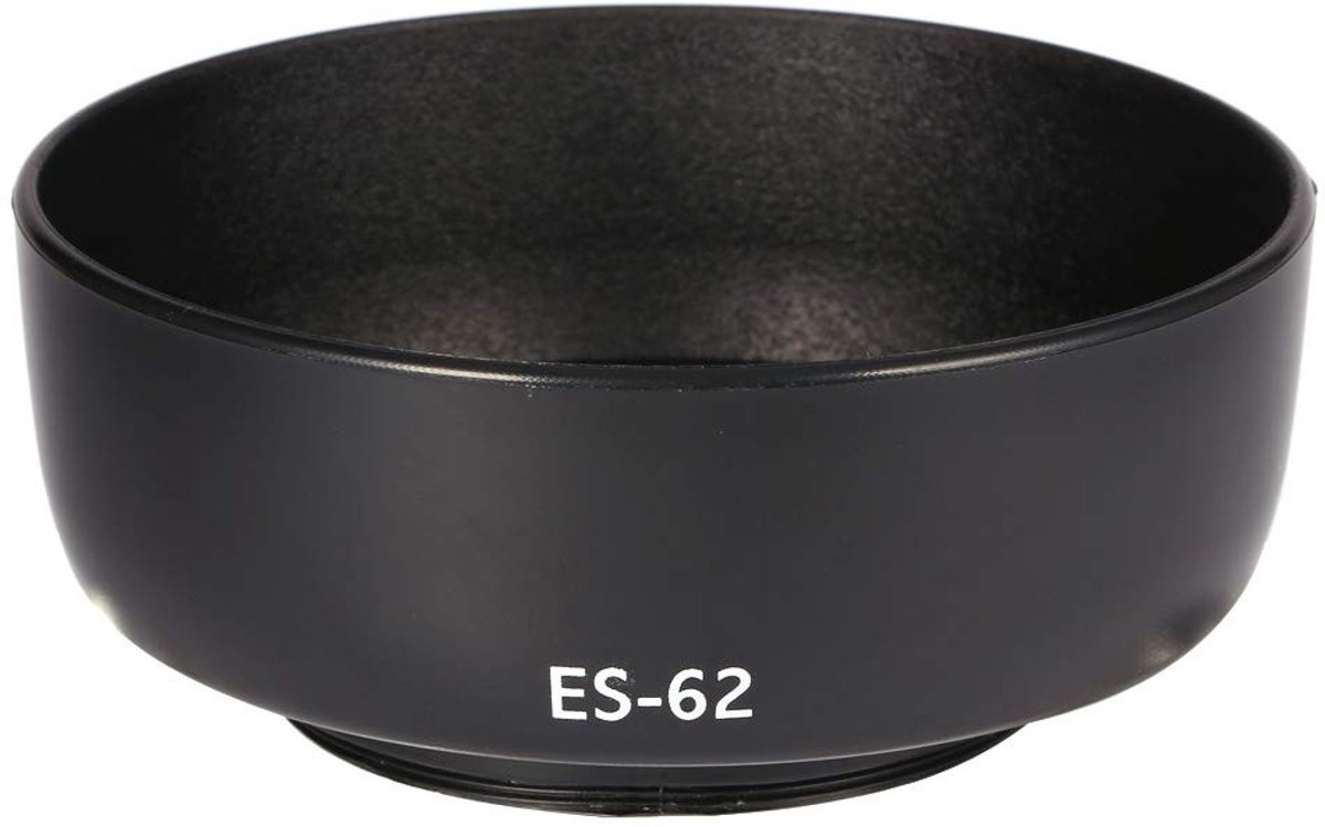 Allecto - Lens Hood - Voor Canon EF 50mm f/1.8 II - ES62 Bayonet Twist Lock - Bescherming tegen licht - Verbeterde beeldkwaliteit - Professioneel e... thumbnail 3