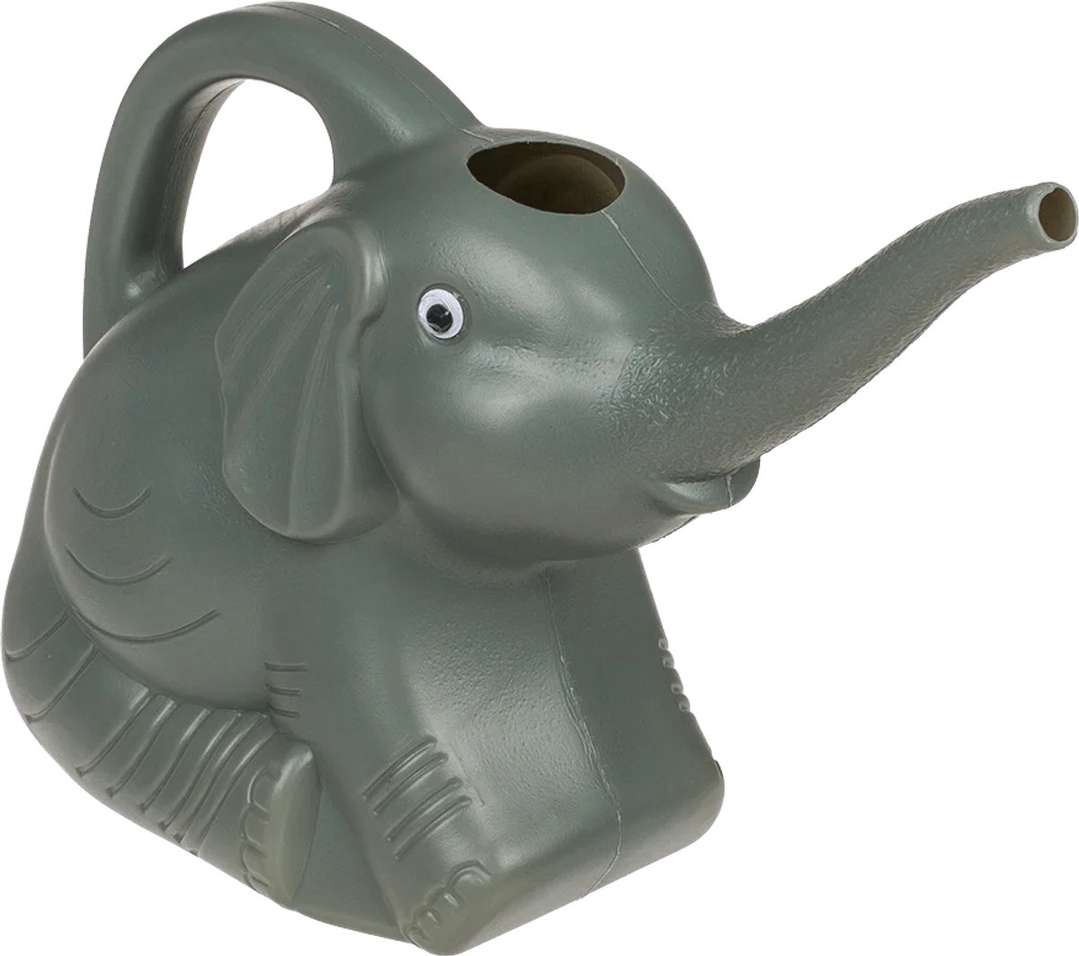 Kunststof Gieter - Olifant groen 2L 29 x 11 x 20 cm
