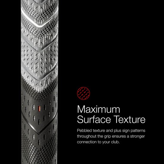 GolfPride New Decade MultiCompound MIDSIZE Grip - Rood Zwart van Merkloos — afbeelding 2