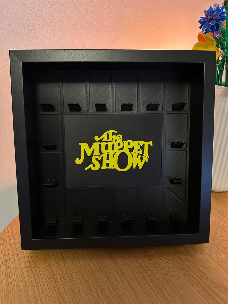 LEGO Minifigure Display Case — The Muppet Show