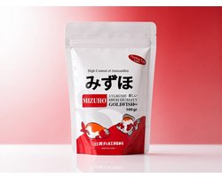 Mizuho goudvisvoer 100 gr. Drijvend-Vissenvoer-Vissenvoer aquarium-Visvoer voor goudvis en andere aquariumvissen - Korrels - 100 gram