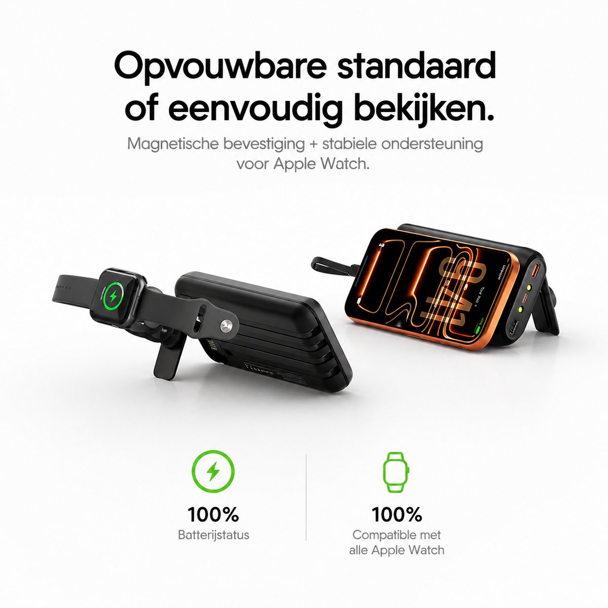 Sounix Powerbank 30.000 mAh - 22.5W Snellader - Ingebouwde - afbeelding 2