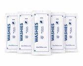 Dutchblue® | 40 débarbouillettes humides "WASHIES" à Aloë Vera & Vitamine E | laver sans eau | débarbouillettes jetables humides