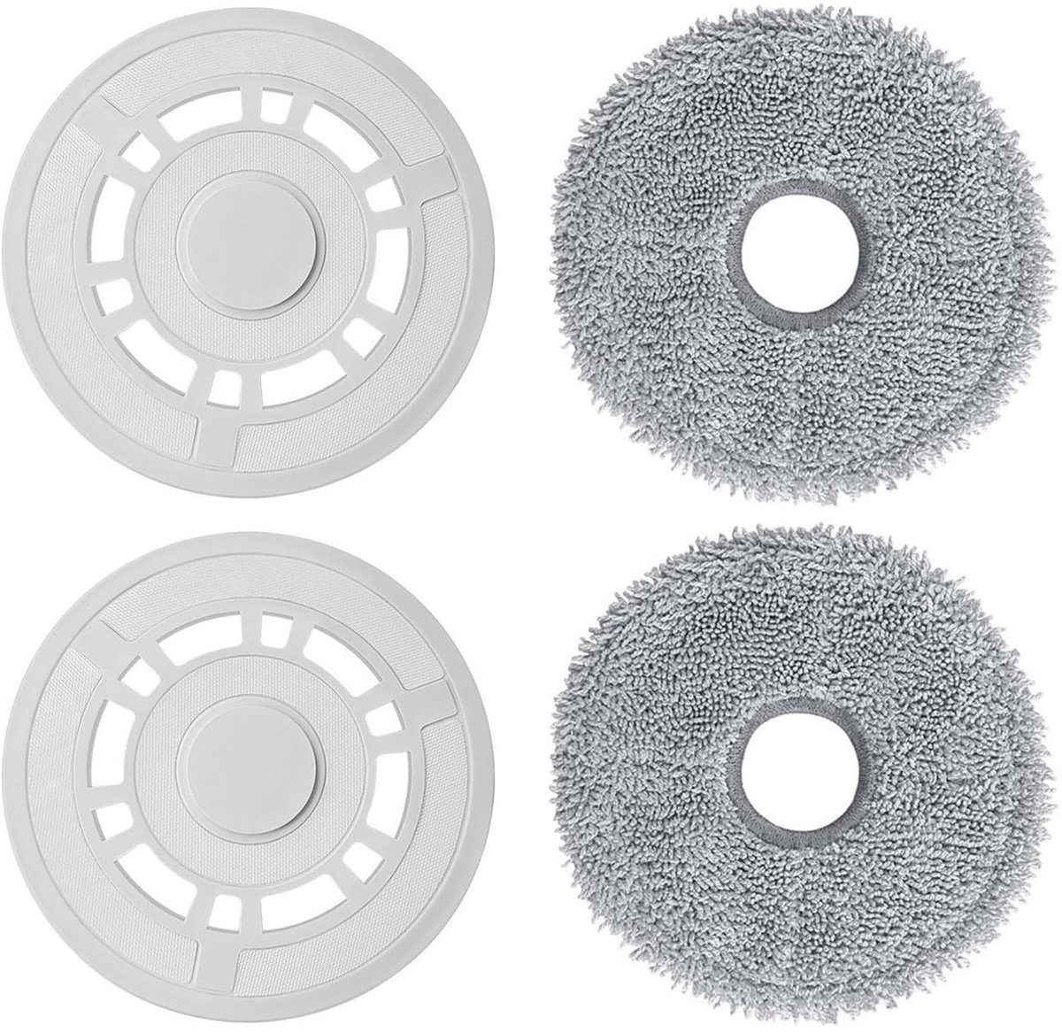 MTTProducts - Vervangende Mopdoeken - Ondersteuning voor Dreame L10S Ultra - Hoogwaardige reiniging - Geschikt voor diverse modellen - Duurzaam en effe...
