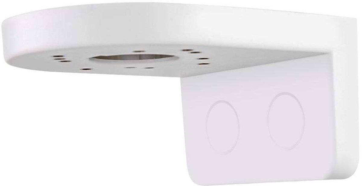 Shopcentral - Dome Camera Holder - L-vormige muurbeugel - Eenvoudige installatie - Wit - Wandmontage - Perfect voor binnen