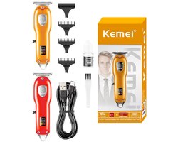 Kemei KM-026 Electric Mini Hair Salon Barber Shop Clipper Cordless Shaving Hair Trimmer Cutting Machine