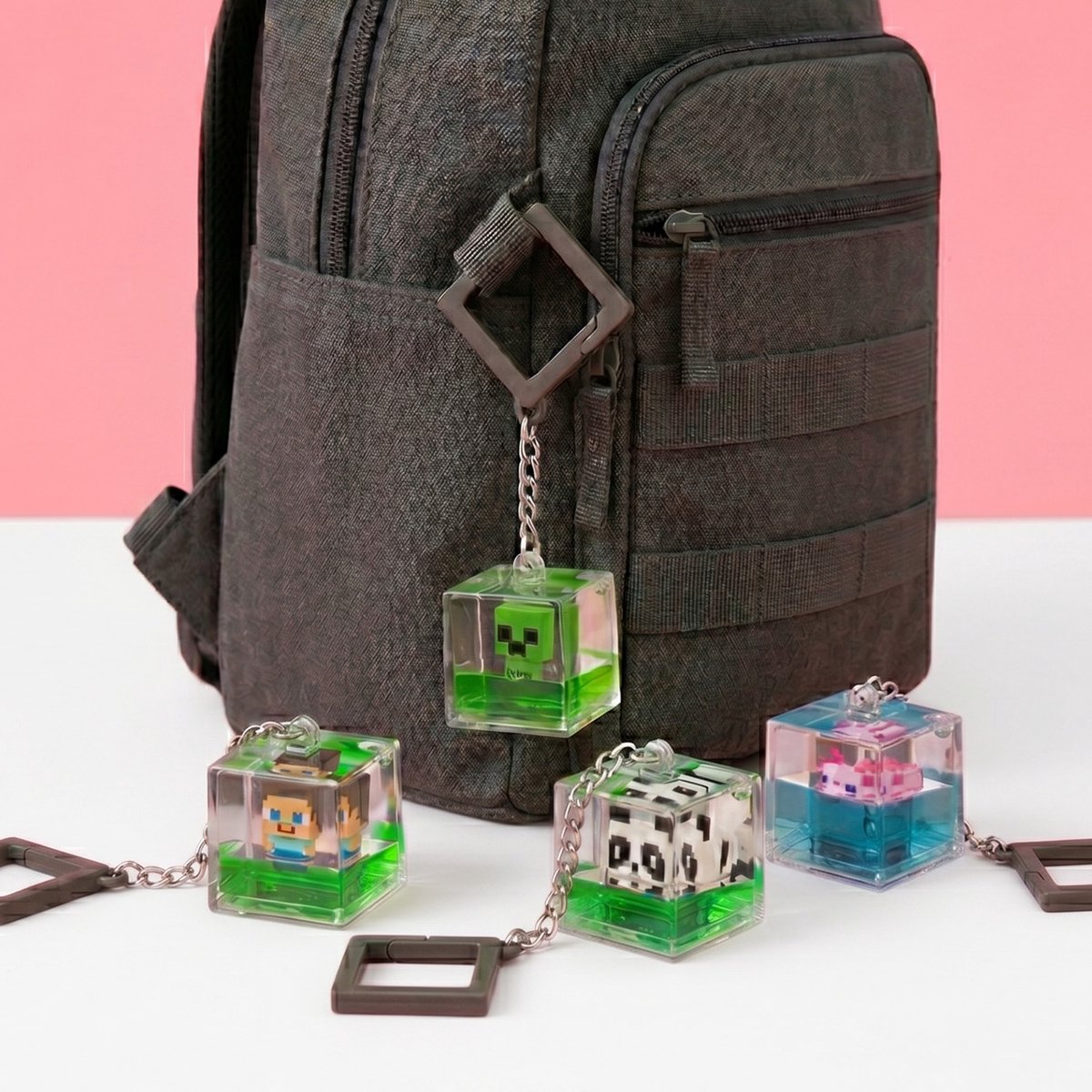 Paladone Minecraft Vierkante backpack buddy (één stuk)