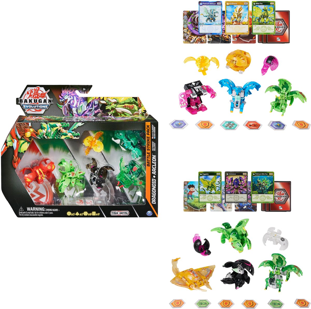 Bakugan - Evolutions - Battle Strike Pack - Neo Pegatrix - Sky Horse