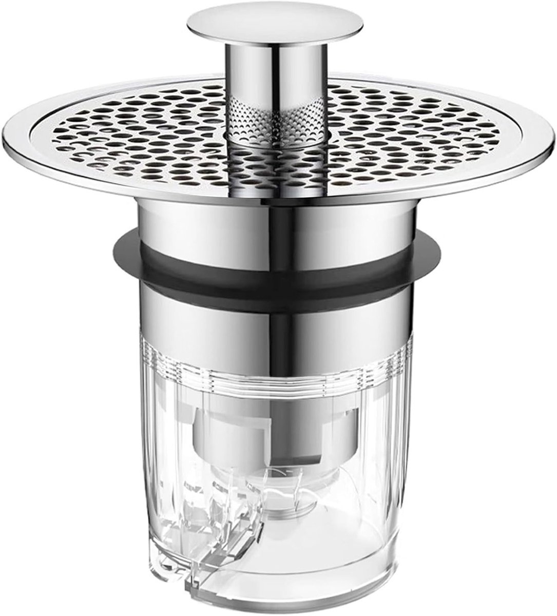 Verstelbare Afvoerplug met Antikalkfunctie voor Badkamer, Gootsteen en Keuken - Waterdicht en Verstopvrij (32-40mm)