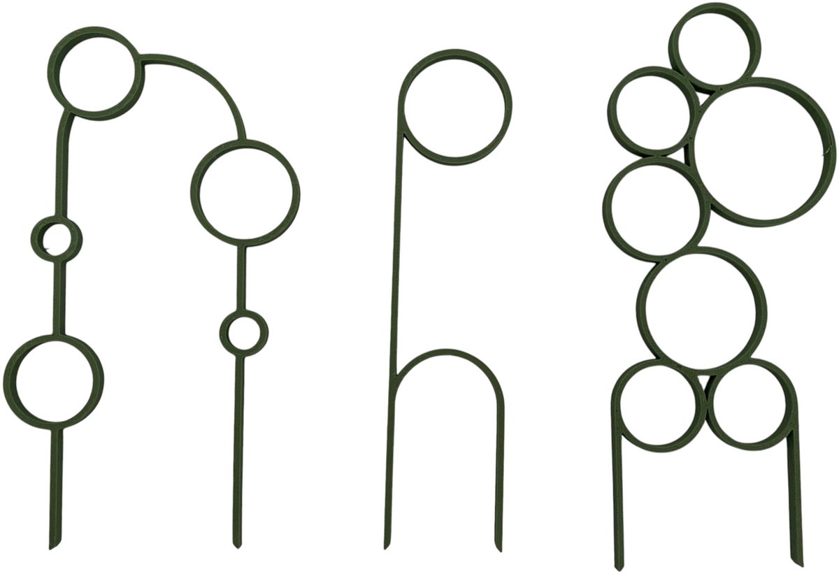 Hiden - Planten Frames - planten Standaard - Plantenhouder - Planten support - Plantenpot - 3 stuks