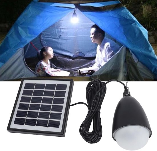 Dailygoody - Zonne-lampen voor kippenhok - Draagbare zonne-energie - Energiezuinig en praktisch - Outdoor LED - Oplaadbare lamp voor camping - Geschik... — afbeelding 4