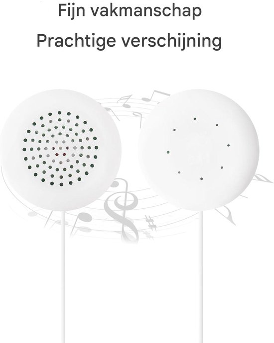 carmdering - Kussenluidspreker - Kussen Speaker - Draagbare Mini Luidspreker - 3,5 Mm Jack Aansluiting - Hd Stereo Geluid - Zacht Stoff Materiaal - Compact En Lichtgewicht - Ideaal Voor Slaap En Ontspanning - 1 Stuk — afbeelding 3