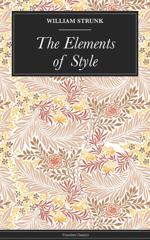 The Elements of Style - cover