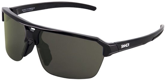 SINNER Bolt - Sportbril/ Zonnebril - Zwart - Unisex - One size - BIO based frame van Merkloos — afbeelding 5