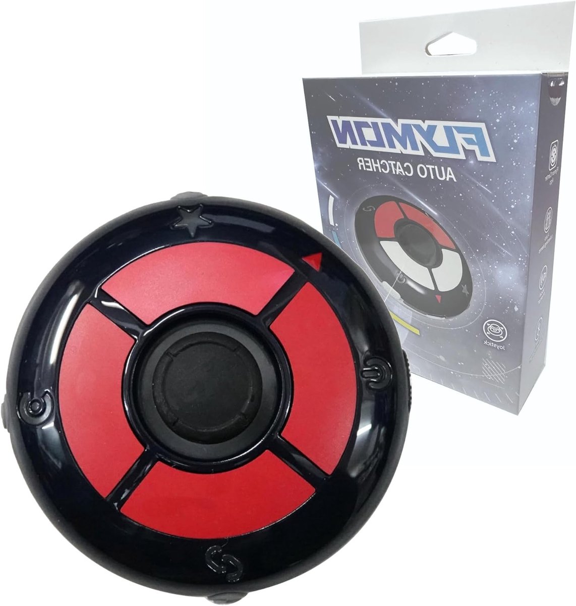 2-in-1 AR Auto Catcher met Joystick - GPS Simulator voor iOS, Routeplanning en Snelheidscontrole voor Pokémon GO, Monster Hunter Now en Pikmin Bloom - Donkerblauw
