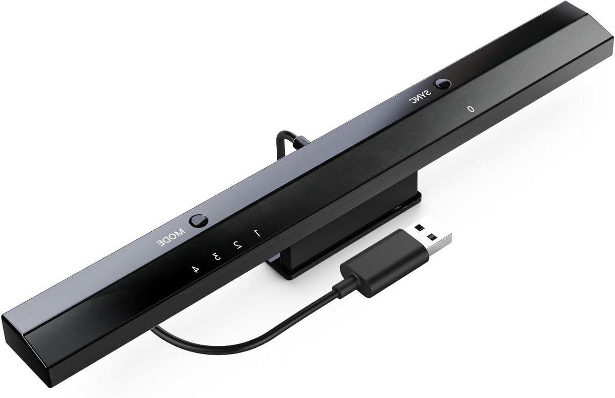 Draadloze Sensor Dolphinbar voor Nintendo Wii U - Verbeter je Gaming Ervaring met Motion Control en Gemakkelijke Installatie