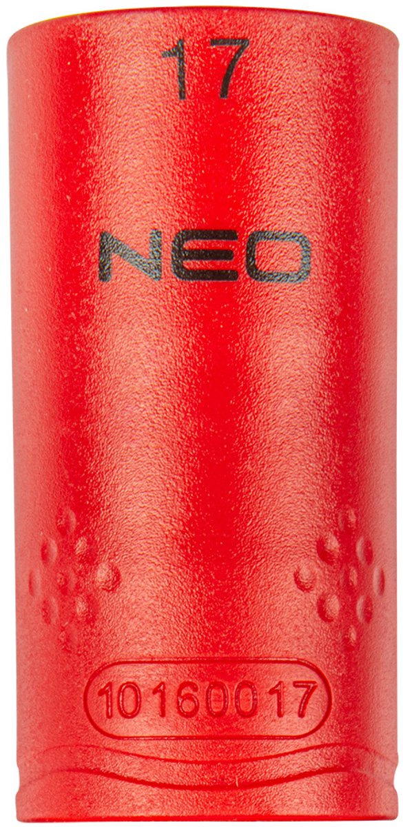 NEO - Zeskant Dopsleutel - 17 mm - 1000V - Chroom-vanadium Staal