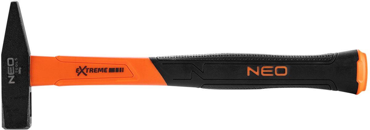 NEO - Stalen Slotenmakershamer - 300g - Glasvezel Steel - Ergonomische Grip
