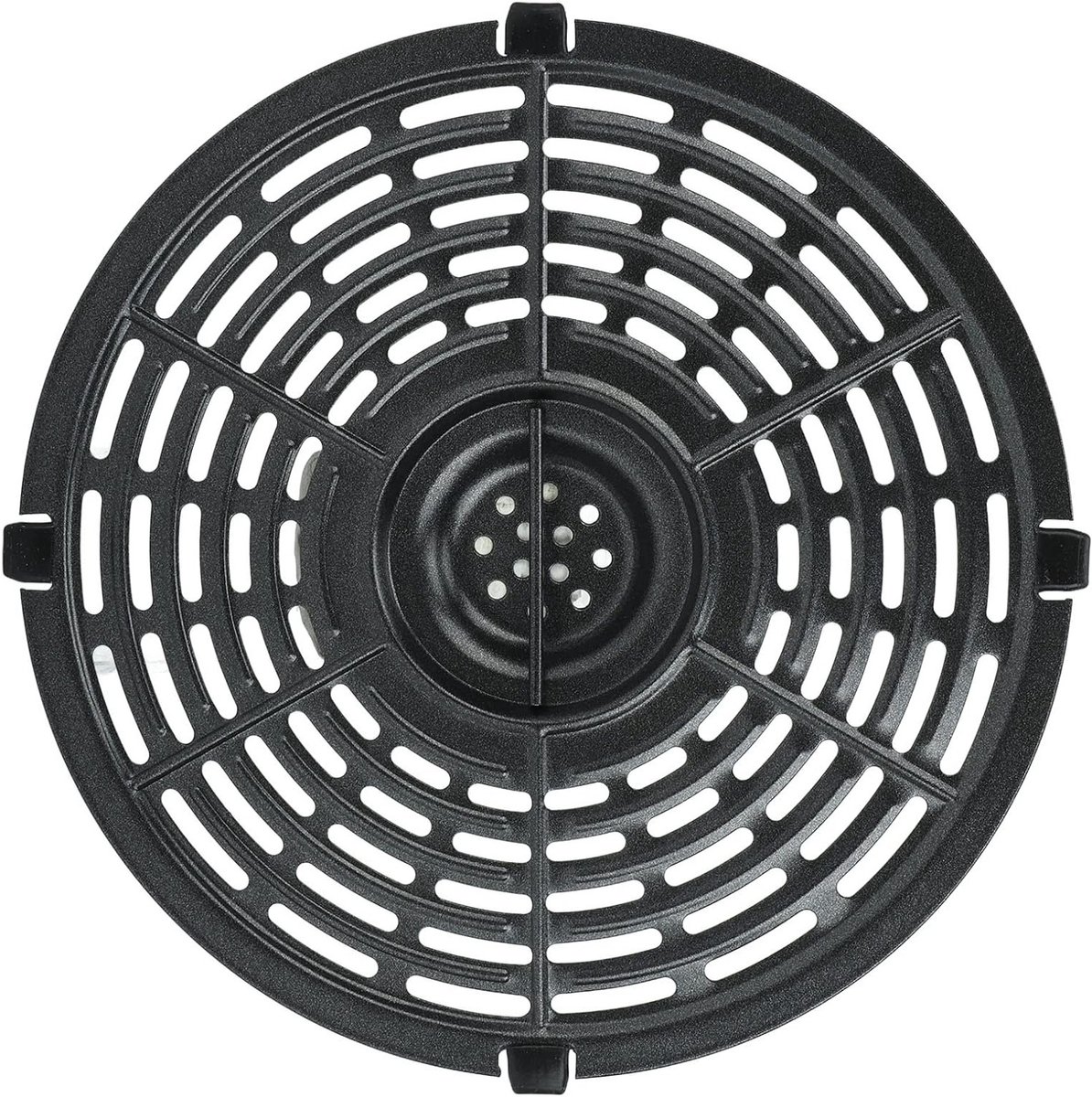 Vervangende Grillpan voor 5QT Airfryers, 8.5 Inch Antiaanbakplaat, Accessoires voor Gezond Koken en Afwasmachinebestendig
