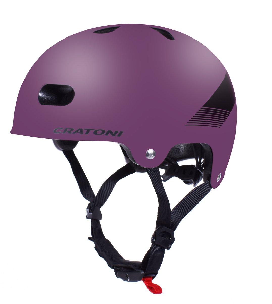Kinderhelm Cratoni C-mate Jr. Paars/zwart Matallic Matt - S/m (54-58cm)