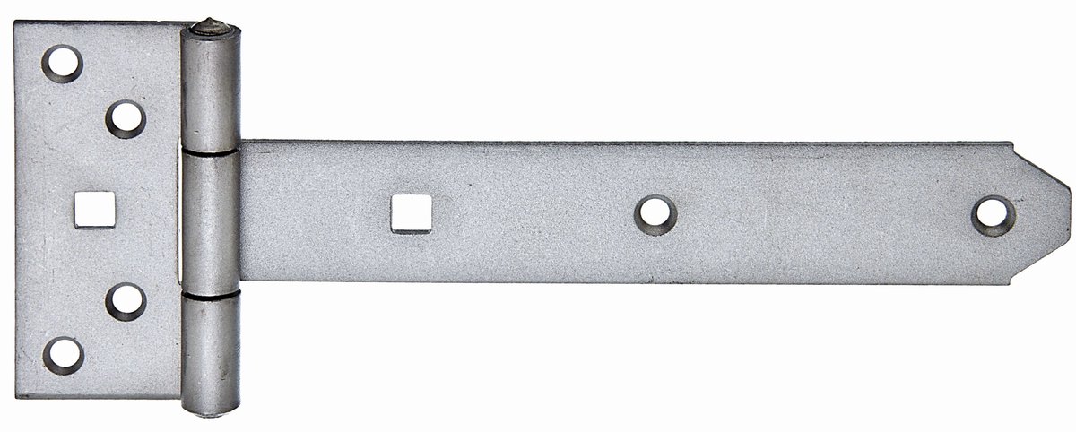 Alberts 327231 kruisscharnier | met vastgeklonken stift | rvs | band 192 x 34 mm | scharnier 92 x 44 mm | set van 2