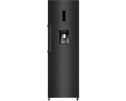NextNorm NN373-1DKK-B - Luxe Enkeldeur koelkast 373L - ECO energy D - Water Dispenser - Display - LED Licht - Metal Shield Achterwand (RVS) - Easy Handle