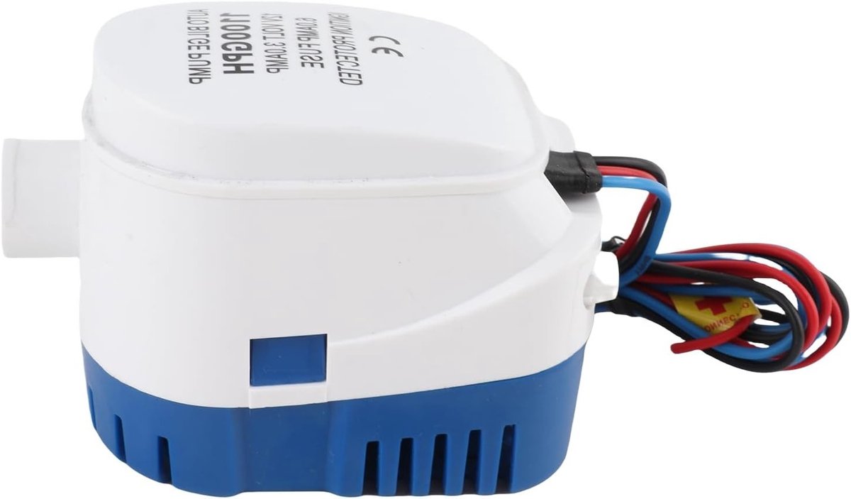 Elektrische Bilgepomp 1100 GPH voor Boot - 12V Marine Automatische Dipping Bilge met Interne Float Schakelaar voor Efficiënte Waterafvoer