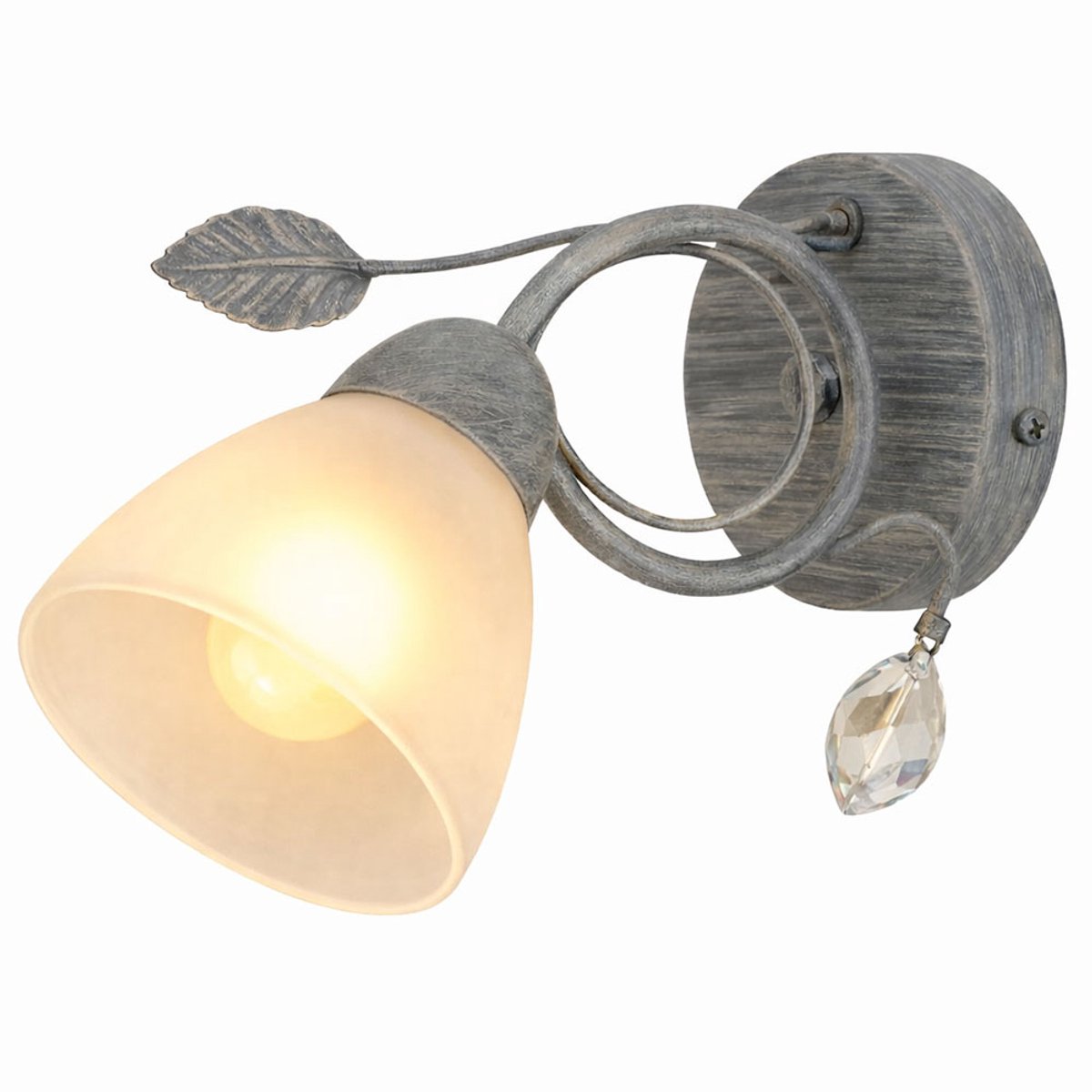 Wandlamp Trio Leuchten Traditio - Grijs