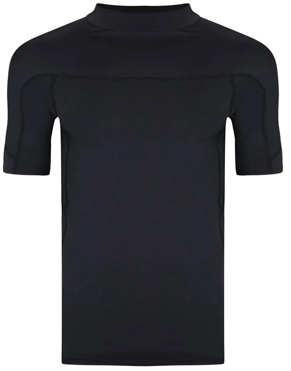 Typhoon Fintra Tech Korte Mouw Rash Guard Zwart M Man