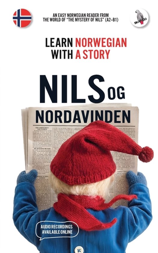 Nils og Nordavinden. Learn Norwegian with a Story - cover