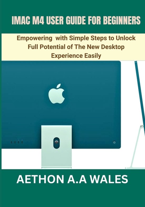 iMac M4 User Guide for Beginners - cover