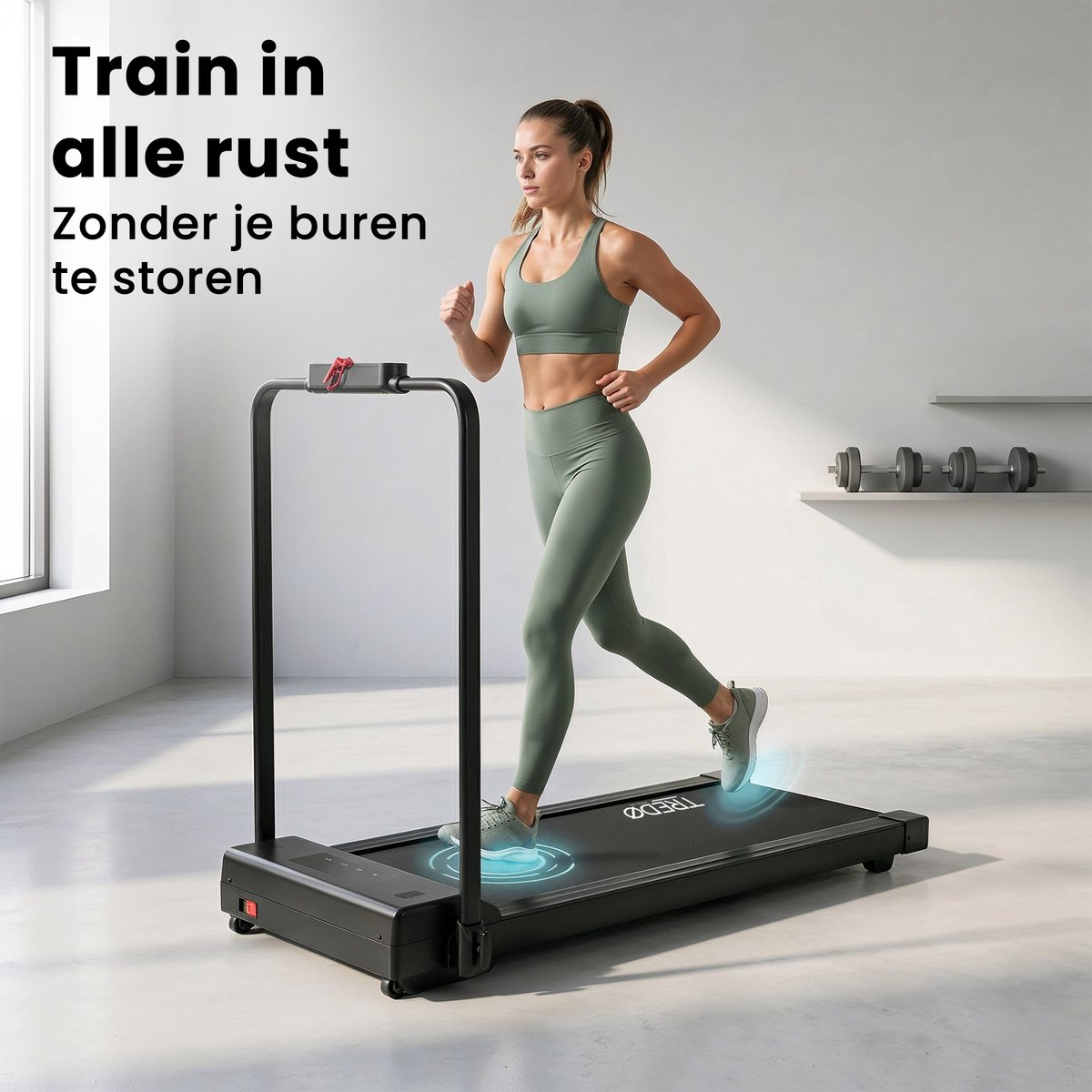 TREDØ Foldable Treadmill 5