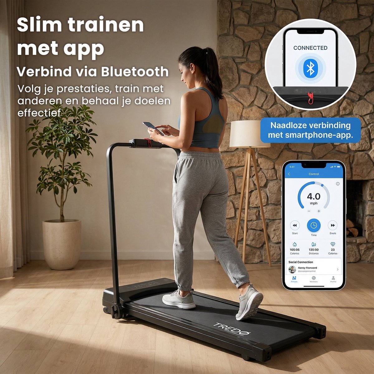 TREDØ Foldable Treadmill 3