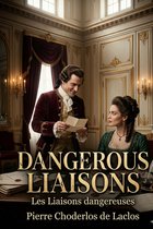 Een man en vrouw in 18e-eeuwse kleding, met de titel 'Dangerous Liaisons'
