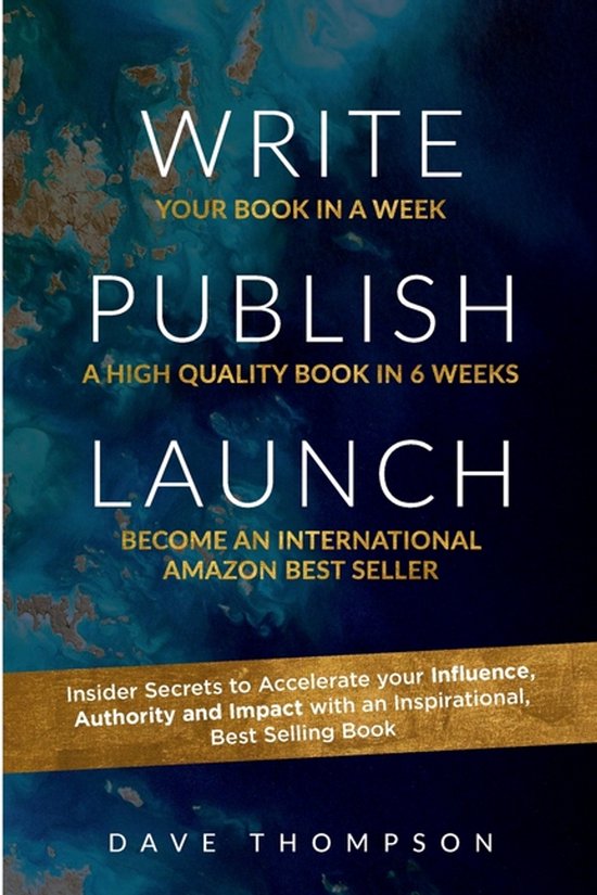 WRITE PUBLISH LAUNCH (paperback) - cover