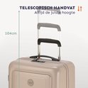 Princess Traveller koffer met telescopisch handvat, uitschuifbaar tot 104cm. Model PT Elements, maat L, 78x52x31cm, 4.7kg.
