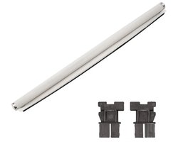Zonnescherm Dakraam Auto - Schuifdak Rolgordijn Vervanging - UV-werend Zonnewering - Isolerend - Stof met Metaal - Antraciet Grijs - VW Golf Tiguan Passat Sharan Jetta - Skoda Yeti Superb - Seat Leon Alhambra - OEM 1K9877307