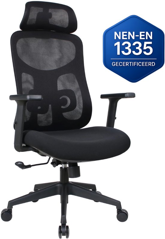 OfficeSense OS80 Ergonomische Bureaustoel - Verstelbare - OfficeSense - €109,00